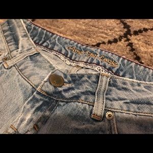 American Eagle Outfitters Shorts - Distressed Denim Roll Up Shorts, Size 2 American Eagle Outfitters Shorts - Distressed Denim Roll Up Shorts, Size 2